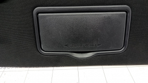 Left visor Ford Explorer 16-19 black, for backlight, without hook, scratches