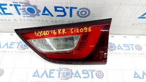 Inner light trunk lid right Infiniti JX35 QX60 16-rest, scratches