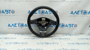 Naked steering wheel VW Tiguan 11-17 rest, black leather