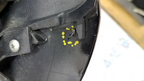 Infiniti JX35 QX60 13- trunk spoiler with brake light, broken mount, cracked