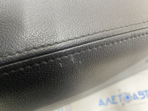 Console central armrest Ford Explorer 16-19 leather black, scratches
