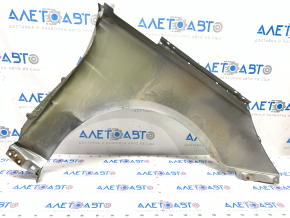 Front left wing Hyundai Sonata 11-15 silver SM dented, rust