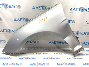 Front left wing Hyundai Sonata 11-15 silver SM dented, rust