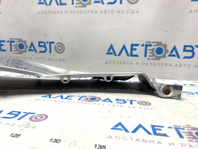Front left wing Hyundai Sonata 11-15 silver SM dented, rust