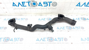 Cooling system pipe Audi Q7 4L 10-15 plastic, broken spout