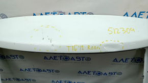 Boot door bare VW Tiguan 09-17 white LC9A, dented