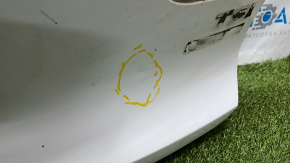 Boot door bare VW Tiguan 09-17 white LC9A, dented