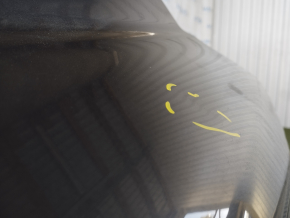 Quarter wing rear right Honda Accord 13-17 graphite, dented, bumps
