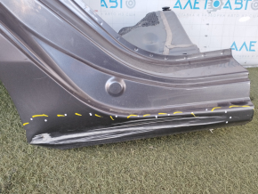 Quarter wing rear right Honda Accord 13-17 graphite, dented, bumps