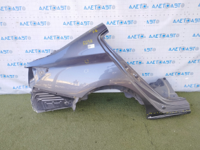 Quarter wing rear right Honda Accord 13-17 graphite, dented, bumps