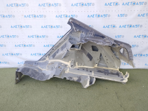 Quarter wing rear right Honda Accord 13-17 graphite, dented, bumps