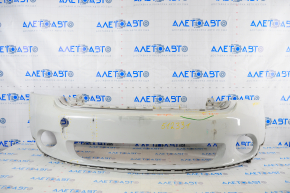 Bare front bumper Mini Cooper Countryman R60 10-16 white, painted, after repair, pressed