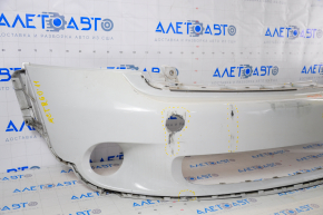 Bare front bumper Mini Cooper Countryman R60 10-16 white, painted, after repair, pressed
