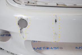 Bare front bumper Mini Cooper Countryman R60 10-16 white, painted, after repair, pressed