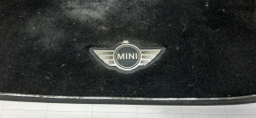 Set of floor mats for Mini Cooper Countryman R60 10-16, black cloth, dry cleanable, emblem faded