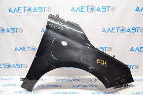 Front right wing with turn signal Fiat 500 12-19 black PXR butt, pressed