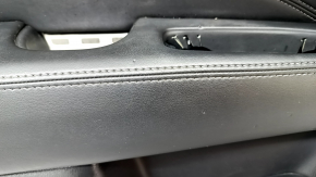 Door trim card front left Infiniti JX35 QX60 13- black, for seat memory, scratches, nicks, tears, for dry cleaning