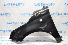 Front left wing with turn signal Fiat 500 12-19 black PXR butt