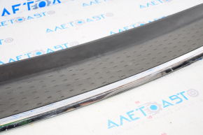 Rear bumper trim upper Dodge Grand Caravan 11-20 with chrome, worn