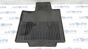 Floor mat front left Infiniti JX35 QX60 13- rubber black