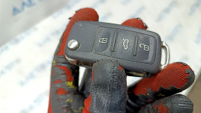 Key VW Tiguan 12-17 4 buttons, folding