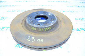 Front right brake disc Kia Sorento 10-15 320/28mm