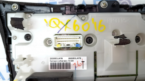 Display and climate control control Infiniti JX35 QX60 13- cracked mount, scratches