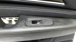 Door trim card rear left Infiniti JX35 QX60 13- black, scratches, needs cleaning