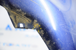 Front bumper bare Toyota Prius 20 04-09 blue 8M6 pressed, torn, broken fastener