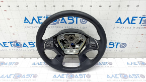 Steering wheel with buttons Infiniti JX35 QX60 16-rest, leather, black with heating, scratches