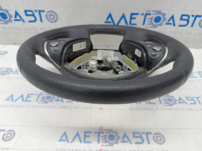 Steering wheel with buttons Infiniti JX35 QX60 16-rest, leather, black with heating, scratches