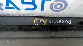Right threshold Dodge Durango 11- structure with chrome, broken fasteners, scratch