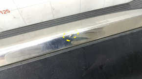 Threshold left Dodge Durango 11- structure with chrome, crack, dented chrome, broken fastener