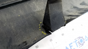 Threshold left Dodge Durango 11- structure with chrome, crack, dented chrome, broken fastener