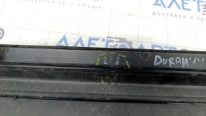 Threshold left Dodge Durango 11- structure with chrome, crack, dented chrome, broken fastener