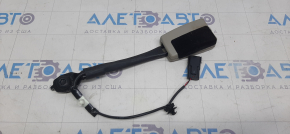 Ford Escape MK3 13-19 Driver's Seat Belt Latch Beige With Sensor, Minor Scratches