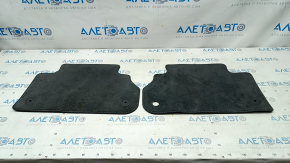 Set of floor mats for Audi Q5 80A 18-24 cloth gray, missing fastener
