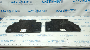 Set of floor mats for Audi Q5 80A 18-24 cloth gray, missing fastener
