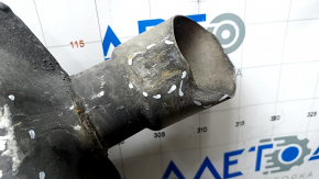 Exhaust line middle part with barrel Dodge Durango 13-18 3.6 under 1 exhaust, flattened