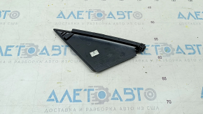 Molding door corner outer front left Audi Q5 80A 18-24 black gloss