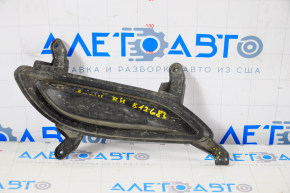 Right fog light plug Hyundai Sonata 11-15 cracked mount