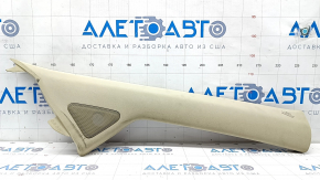 Front pillar trim right Lexus RX300 RX330 RX350 RX400h 04-09 beige, for dry cleaning