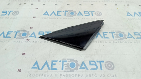 Molding door corner outer front right Audi Q5 80A 18-24 black gloss
