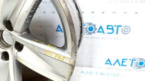 Wheel disk R17 VW CC 08-17 curb, peeling paint, chips