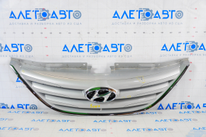 Radiator grill grill Hyundai Sonata 11-15 with emblem pokes