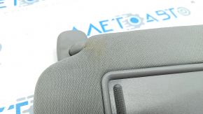 Left visor Kia Sorento 10-15 gray, without hook, for dry cleaning