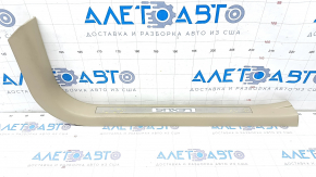 Door sill trim with illumination front right Lexus RX300 RX330 RX350 RX400h 04-09 beige, scratches, bumps