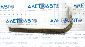 Door sill trim with illumination front right Lexus RX300 RX330 RX350 RX400h 04-09 beige, scratches, bumps