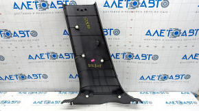 Center pillar trim lower right Infiniti QX50 19- black, scratches