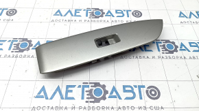 Rear left window lift control trim Lexus RX300 RX330 RX350 RX400h 04-09 gray, scratches